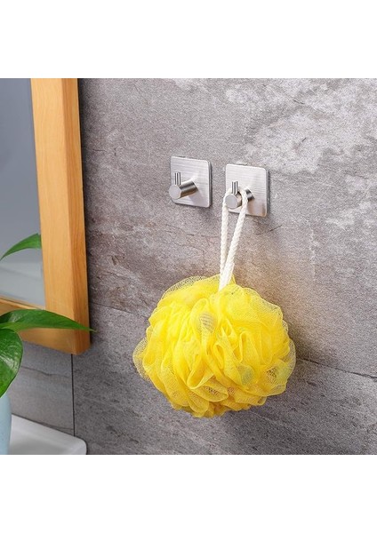 Adet Paslanmaz Çelik Banyo Havlu & Bornoz & Lif Askılığı, Çok Amaçlı Askılık, Yapışkanlı Mutfak Banyo Havlu Askısı modelleri