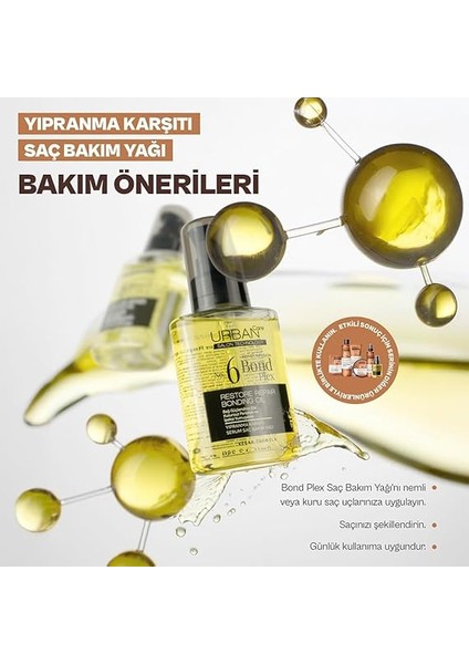 Care No.6 Bond Plex Yıpranma Karşıtı Saç Bakım Yağı 100ML- Vegan fırsatları