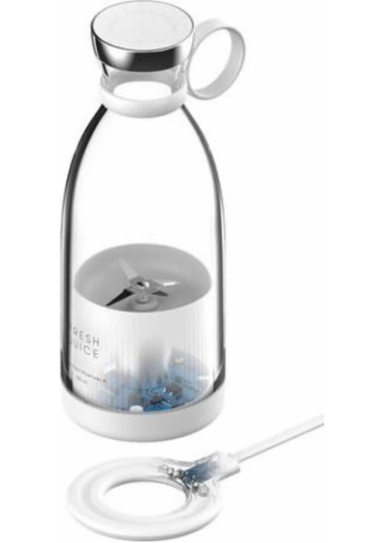 Taşınabilir Kablosuz Şarjlı Kişisel Smoothie El Blender Mini Meyve Sıkacağı fırsatları