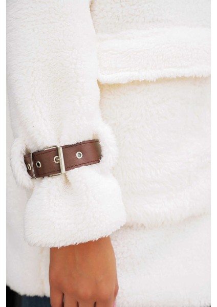 Kadın Mont 5206 Ekru fiyatları