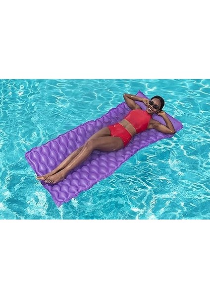 44020 Luftmatratze Float'n Roll 213 x 86 cm Schwimmmatte Wasserliege modelleri