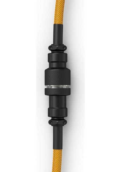 Coiled Keyboard Cable – Coiled USB C Cable Artisan Braided Cables For Mechanical Gaming Keyboard Coiled Cable - Custom Keyboard Cable (Glorious Gold) fırsatları