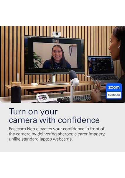 Facecam Neo – Full Hd Web Kamerası, Konforlu Görüş Koruma Kapağı, Işık Düzeltme, Video Konferansları, Yayın, Takımlar/zoom/slack/obs/twitch/youtube Vs. Için – Usb-C/plug & Play Pc/laptop/mac fiyatları