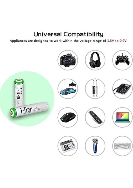 B110 4 Adet Aaa 650 Mah Şarj Edilebilir Ince Kalem Pil 1.2V Ni-Mh Şarjlı Pil modelleri