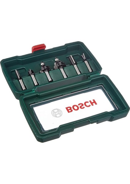 Professional Accessories Freze Ucu Seti, Yeşil, 6 Adet