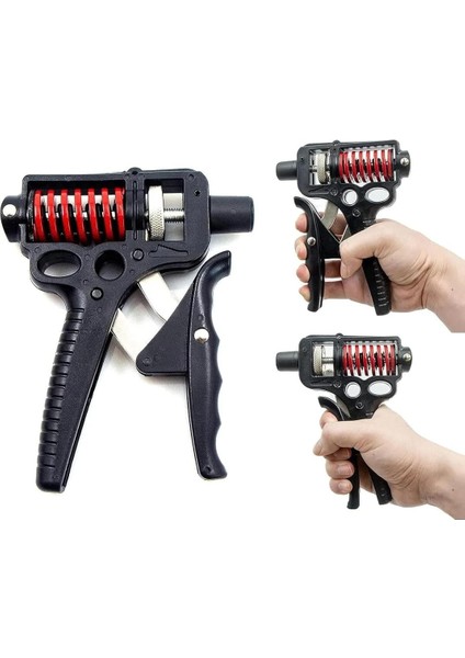 5-165KG Sayaçlı Ayarlanabilir El & Bilek Güçlendirici – Profesyonel Kol ve Kavrama Egzersiz Aleti fırsatları