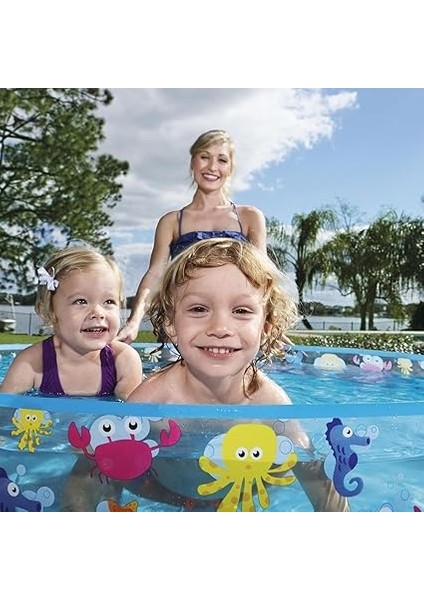 Okyanus Desenli Çocuk Havuzu ( 122X25CM ) 55028 modelleri