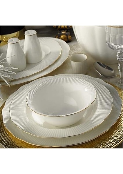 Porselen Bone Ilay 83 Parça Yemek Takımı BNILY83YT20 fırsatları