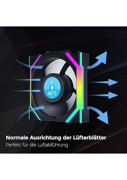 Li Unı Fan Sl Wıreless LCD 1X120MM Siyah Kasa Fanı (G99.12SLLCD1W1B.00) fiyatları