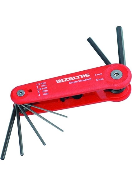 7 Li (1,5-6) Kaset Allen Anahtar Takimi