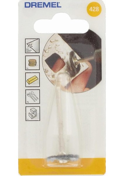 428 Karbon Çelik Fırça, Metalde Pas Temizleme, 19 mm