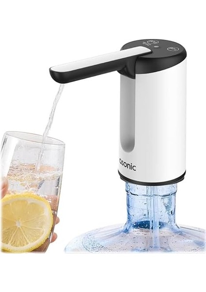 Asonic SP21 USB Şarj Edilebilir Çift Düğmeli Mini Su Pompası 1200MAH Pilli fiyatları