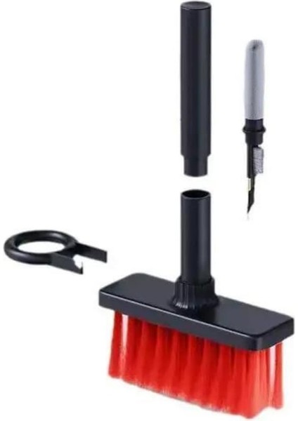 Yumuşak Klavye Fırçası Kulaklık Temizleme Kalemi Klavye Çatlak Kulaklıklar 5 Parçalı Bilgisayar Kulaklık Temizleme Fırçası