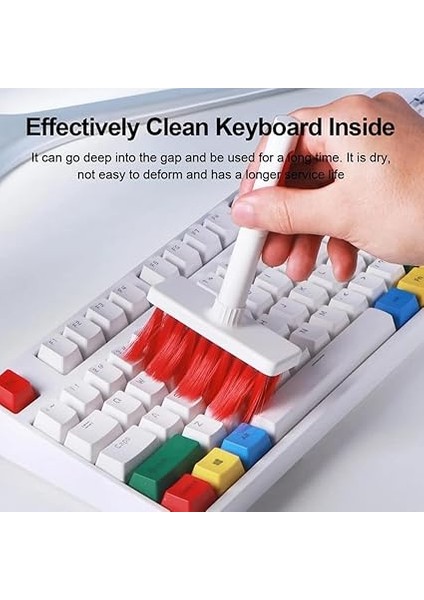 Yumuşak Klavye Fırçası Kulaklık Temizleme Kalemi Klavye Çatlak Kulaklıklar 5 Parçalı Bilgisayar Kulaklık Temizleme Fırçası fiyatları