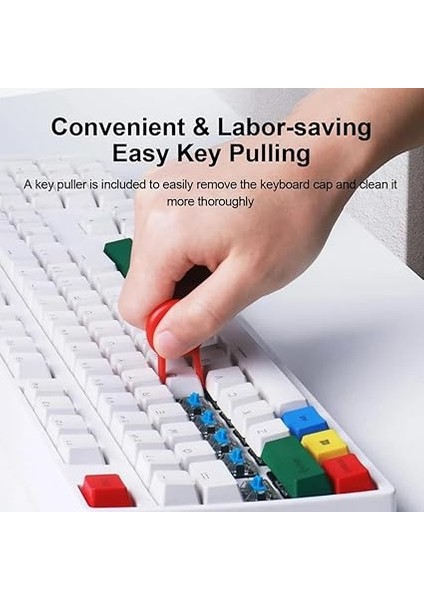 Yumuşak Klavye Fırçası Kulaklık Temizleme Kalemi Klavye Çatlak Kulaklıklar 5 Parçalı Bilgisayar Kulaklık Temizleme Fırçası modelleri