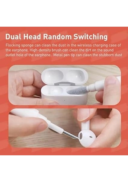 Yumuşak Klavye Fırçası Kulaklık Temizleme Kalemi Klavye Çatlak Kulaklıklar 5 Parçalı Bilgisayar Kulaklık Temizleme Fırçası fırsatları