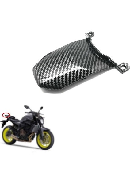Motosiklet Karbon Fiber Arka Üst Koltuk Merkezi Yamaha MT07 FZ07 2014-2017 Için Kapak Kapısı (Yurt Dışından) fiyatları