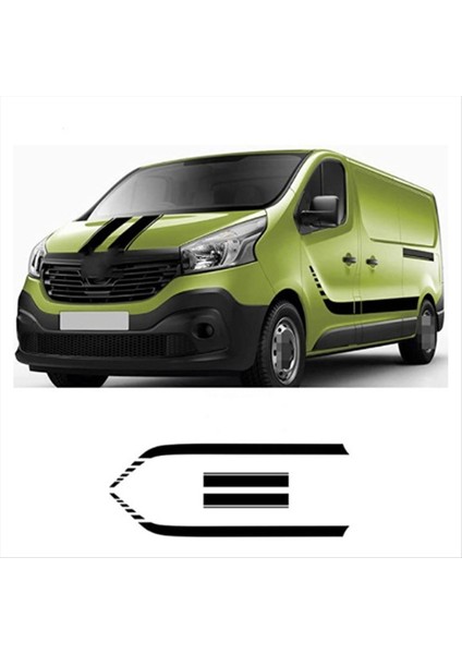 Van Araba Kapısı Grafik Çıkartmaları Araba Kapı Filmi Kaput Kaput Kapakları Ayarlama Renault Traic Için Aksesuarlar 2 3 Mk3 Mk2 (Yurt Dışından) indirimleri