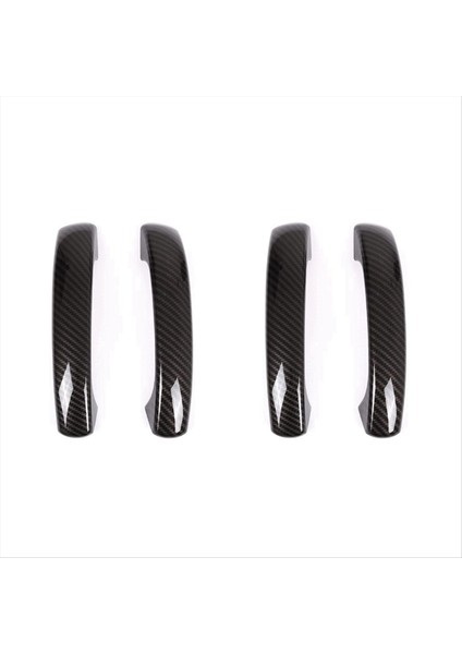Mercedes Için 4x Benz Smart 451 Fortwo 2009-2015 Karbon Fiber Araba Dış Kapı Kolu Kapak Trim Dekor Sticker (Yurt Dışından)