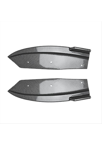 Araba Arka Tampon Dudak Difüzör Ayırıcı Kanatçık Önlük Spoiler Karbon Fiber Döşeme Bmw X4 G02 M Sport 2018-2021 (Yurt Dışından)