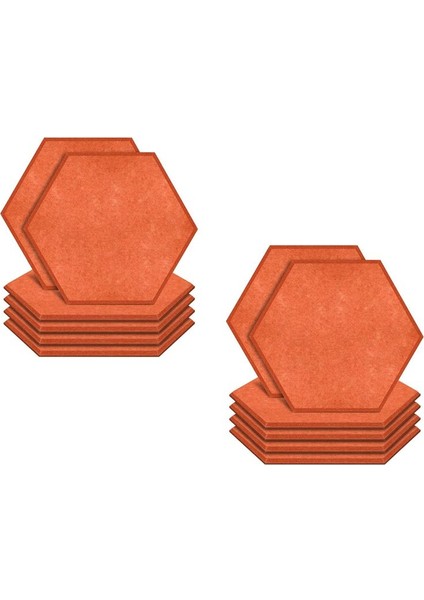 12 Paket Altıgen Akustik Paneller Ses Düzeltme Dolgusu Bacağlı Kenar Ses Panelleri Kayıt Stüdyo Ofisi Ana Sayfa (Yurt Dışından) fiyatları