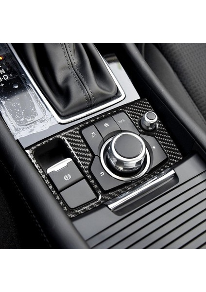 Araba Çıkartmaları Kapak Mazda Için Multimedya Düğmesi Döşeme 3 Axela Aksesuarlar Dayanıklı Araç Karbon Fiber Dekoratif Sürücü Sol (Yurt Dışından) fiyatları