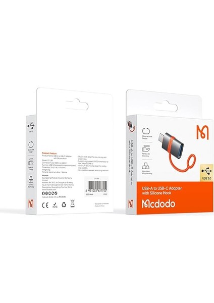 OT-3810 Usb-A 3.0 - Usb-C Adaptör Siyah Otg fırsatları