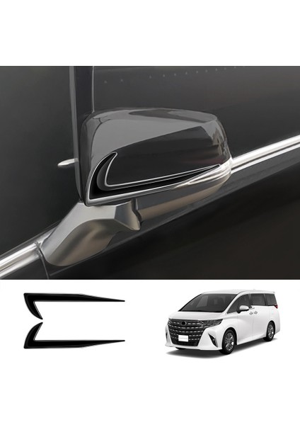 Toyota Alphard Vellfire 30 Serisi 2016-2022 A Toyota Alphard Vellfire Için Araba Yan Dikiz Ayna Trim Strip (Yurt Dışından) indirimleri