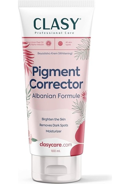 Pigment Düzeltici – Yüzdeki Lekeler Için Krem | Cilt Tonu Eşitleyici & Aydınlatıcı Krem | Koyu Halkalar ve Kızarıklıklar Için Renk Düzeltici – 100 ml