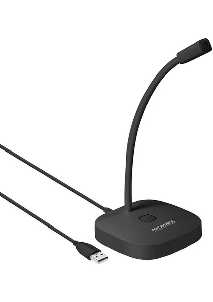 Pc Laptop Için Esnek, Hd Kayıt USB Giriş Dokunmatik LED Gösterge Oyun ve Kayıt Için (Siyah)