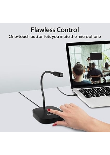 Pc Laptop Için Esnek, Hd Kayıt USB Giriş Dokunmatik LED Gösterge Oyun ve Kayıt Için (Siyah) fırsatları