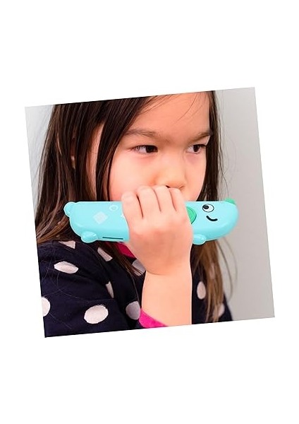 16DELIK Kız Için Sevimli Mızıka Taşınabilir Yıkanabilir Eğitici Müzik Aracı Erken Müzik Eğitimi ve Nefes Kontrolü Gelişimi Için fırsatları