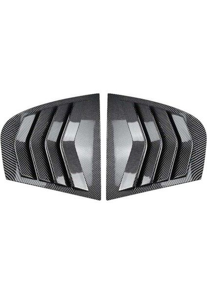 Araç Karbon Fiber Arka Windows Üçgen Bmw 3serıes E90 320I 330I M3 2005-2011 Araç Stil Kapağı (Yurt Dışından)