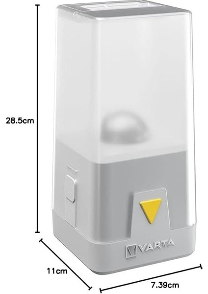 Kamp Lambası, Led, Outdoor Ambiance L10 Kamp Feneri, Kısma Fonksiyonlu ve Farklı Renk Modlarında, Kamp Lambası, 3 x Aa Pilli, Balıkçılık, Dış Mekan, Elektrik Kesintisi, Acil Durumlar Için, Donanımsız modelleri