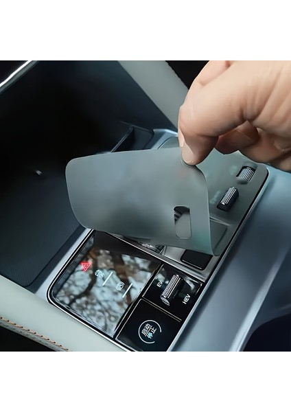 Byd Seal U Dm-I / Ev Modelleri Için Vites Paneli Koruyucu Silikon Ped Koyu Şeffaf modelleri