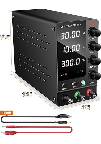 Be Generous To Your Lovers Ayarlanabilir 30V/10A Smps Dc Güç Kaynağı Voltaj Regülatörü (Black) SG-C3010 fiyatları
