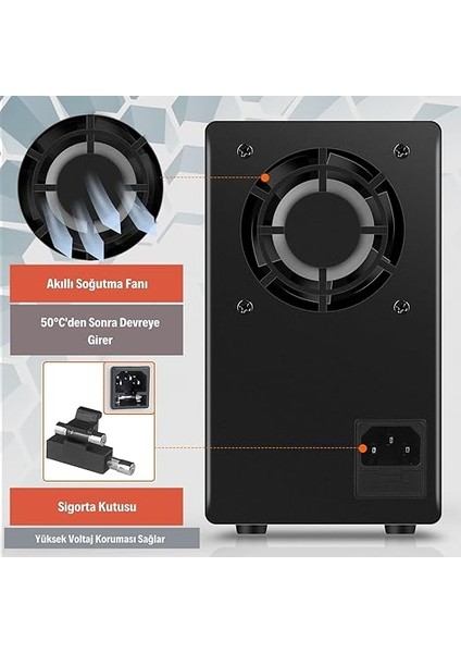 Be Generous To Your Lovers Ayarlanabilir 30V/10A Smps Dc Güç Kaynağı Voltaj Regülatörü (Black) SG-C3010 fırsatları