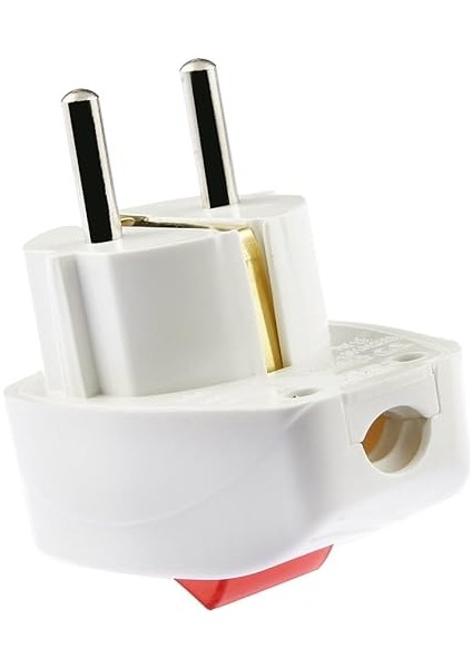 524098 Fişs Erkek Topraklı Anahtarlı, Beyaz fırsatları