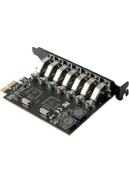 Plus PX-4899 7 Port USB Hub, Pcı Expres Usb3.0 Kart 7 Port Çoklayıcı, Pcı Ex Usb3.0 Çoklayıcı Kart (Win7/8/10/11, Linux, Macos) fiyatları