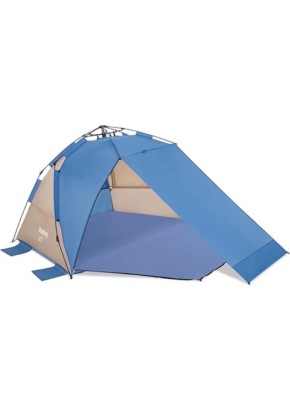 Swiftclick Kurulumlu Bestway Dome 4 Plaj Çadırı, 42 Inç ve 50 Inç x 7 Ft 10 Inç x 49 Inç Veya 1.07 M ve 1.27 M x 2,40 M x 1.25 M