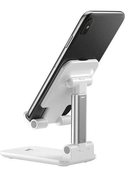 Katlanabilir Masaüstü Telefon Standı Beyaz fiyatları