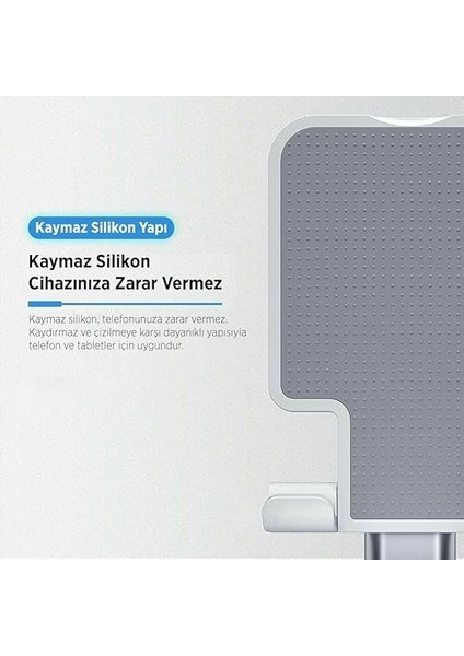 Katlanabilir Masaüstü Telefon Standı Beyaz fırsatları