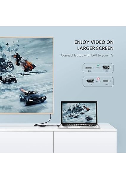 DVI Erkek To VGA 24+1 Dişi Dönüştürücü Adaptör modelleri