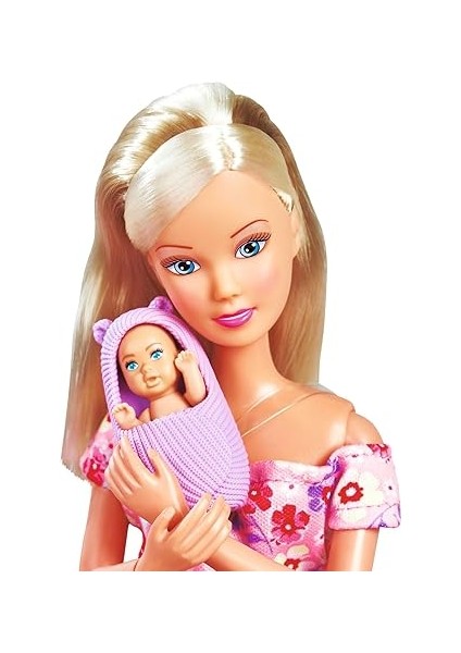 105733680, Hamile Steffi Love, Karnı Büyüyebilme, Tuşlu Fonksiyon, Bebek Yatağı ve Birçok Aksesuar ile Birlikte, 29 cm fiyatları
