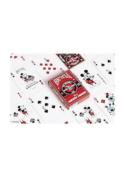 Disney Classic Mickey Mouse Inspired Playing Cards fırsatları