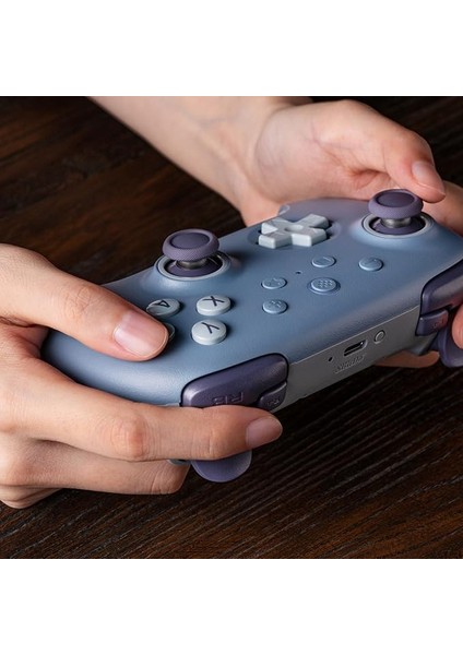 Ultimate 2c Wireless Controller For Windows Pc And Android, With 1000Hz Polling Rate, Hall Effect Joysticks And Hall Triggers, And Remappable L4/r4 Bumpers, Turbo Function (Dark Blue) indirimleri