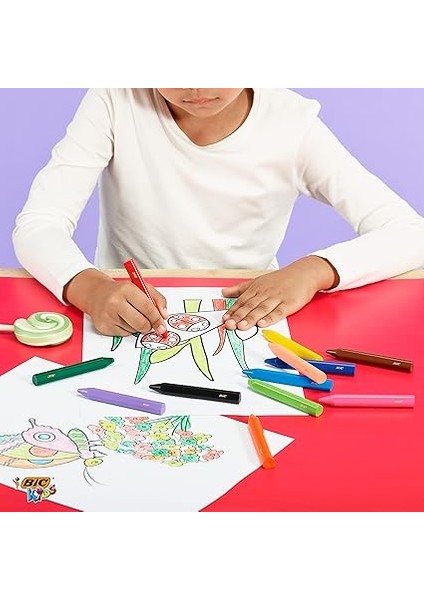 Plastidecor Elleri Kirletmeyen Üçgen Pastel Boya, 12'li Kutu, Elleri Boyamaz, 30 Aydan Büyük Çocuklar Için Ideal indirimleri