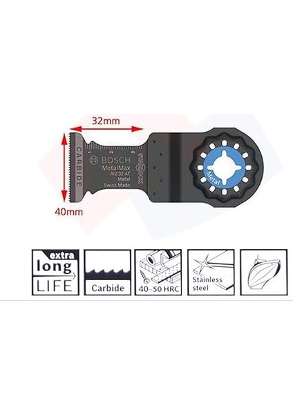 Professional Accessories Best Of Cutting Set Multi-Cutter 5-Parça 2608664131 Için fırsatları