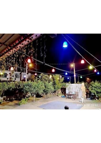 Alaçatı Ağaç Feneri 10'lu Set Dekoratif Dış Mekan Ambiyans Aydınlatma Armatürü Cafe Restoran Düğün Salonu Otel Organizasyon Etkinlikler Içn Rustik Bahçe Peyzaj Işıklandırma Renkli Sarkıt Avize fiyatları