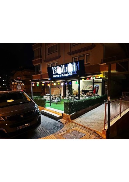 Alaçatı Ağaç Feneri 10'lu Set Dekoratif Dış Mekan Ambiyans Aydınlatma Armatürü Cafe Restoran Düğün Salonu Otel Organizasyon Etkinlikler Içn Rustik Bahçe Peyzaj Işıklandırma Renkli Sarkıt Avize fırsatları